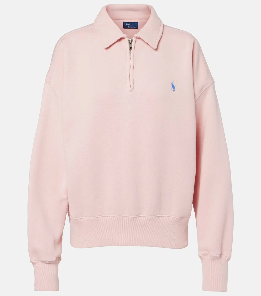 Polo Ralph Lauren - Cotton-blend fleece half-zip sweatshirt
