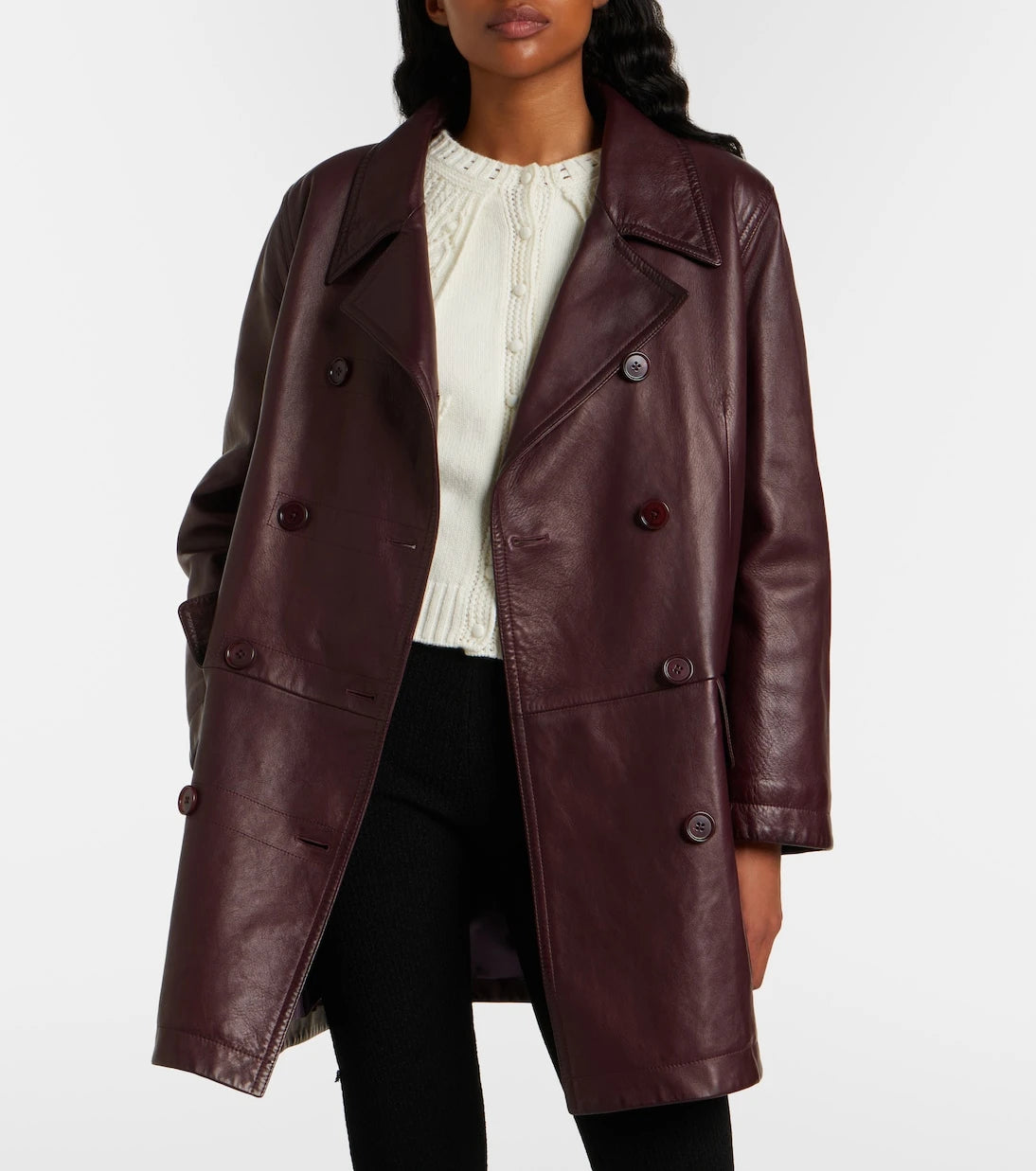 Chloé - Leather coat