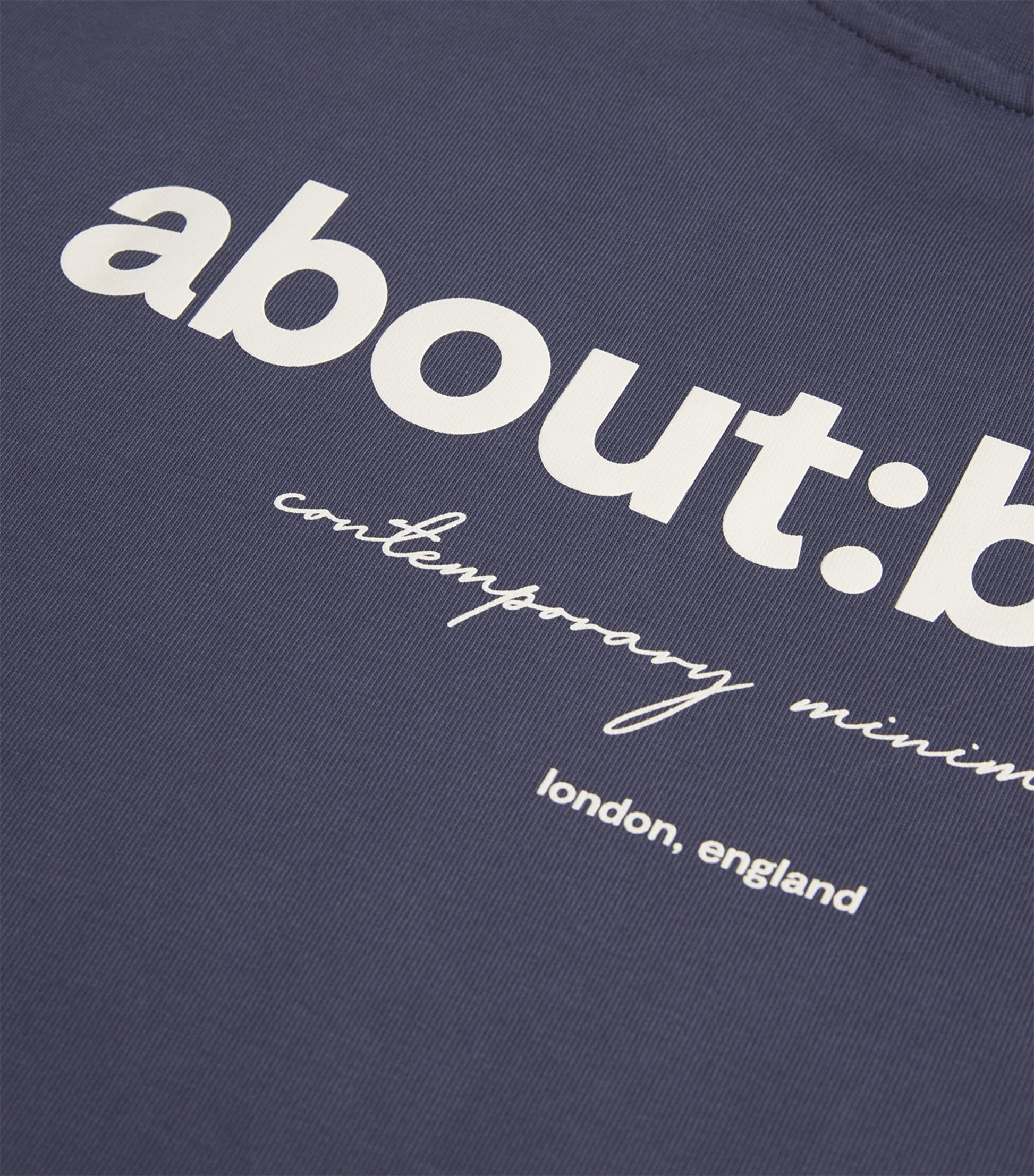 Cotton Back Logo T-Shirt