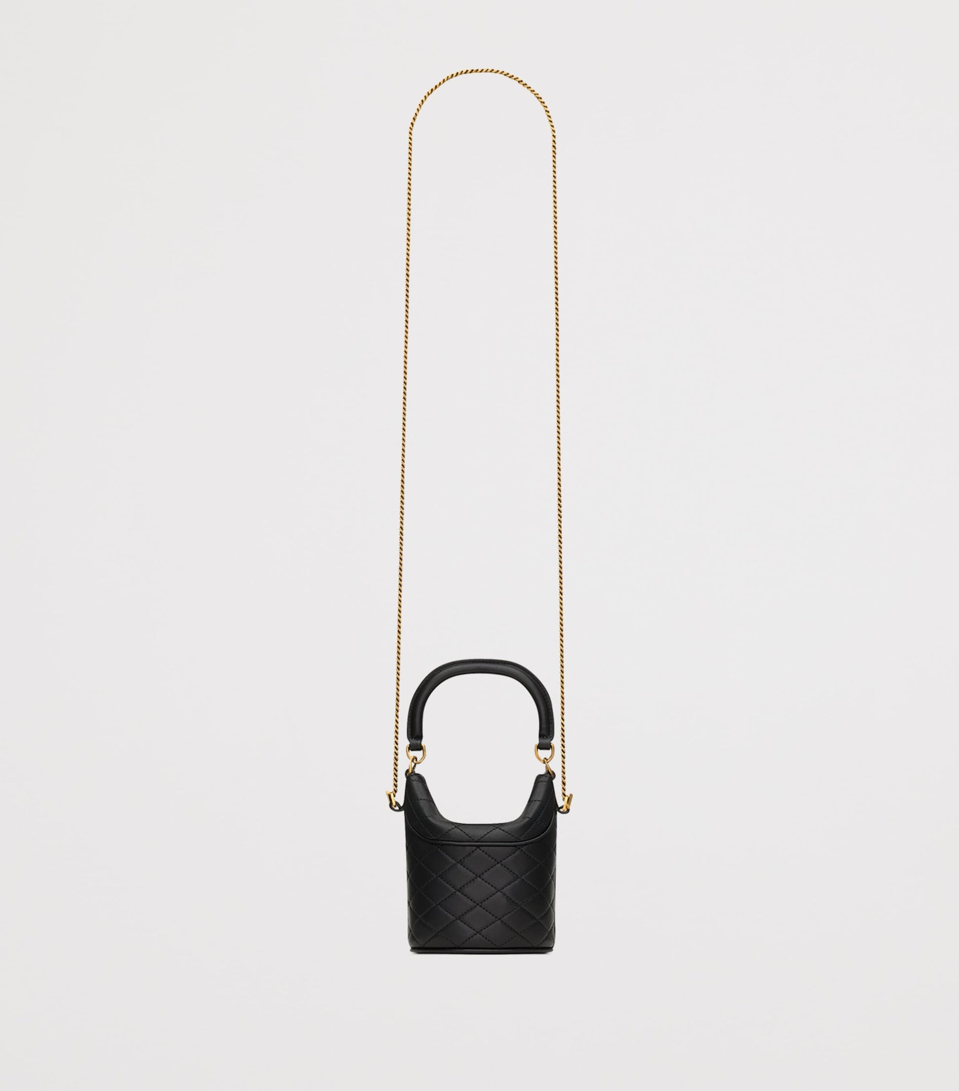 Saint Laurent Black Mini Gaby Bucket Bag