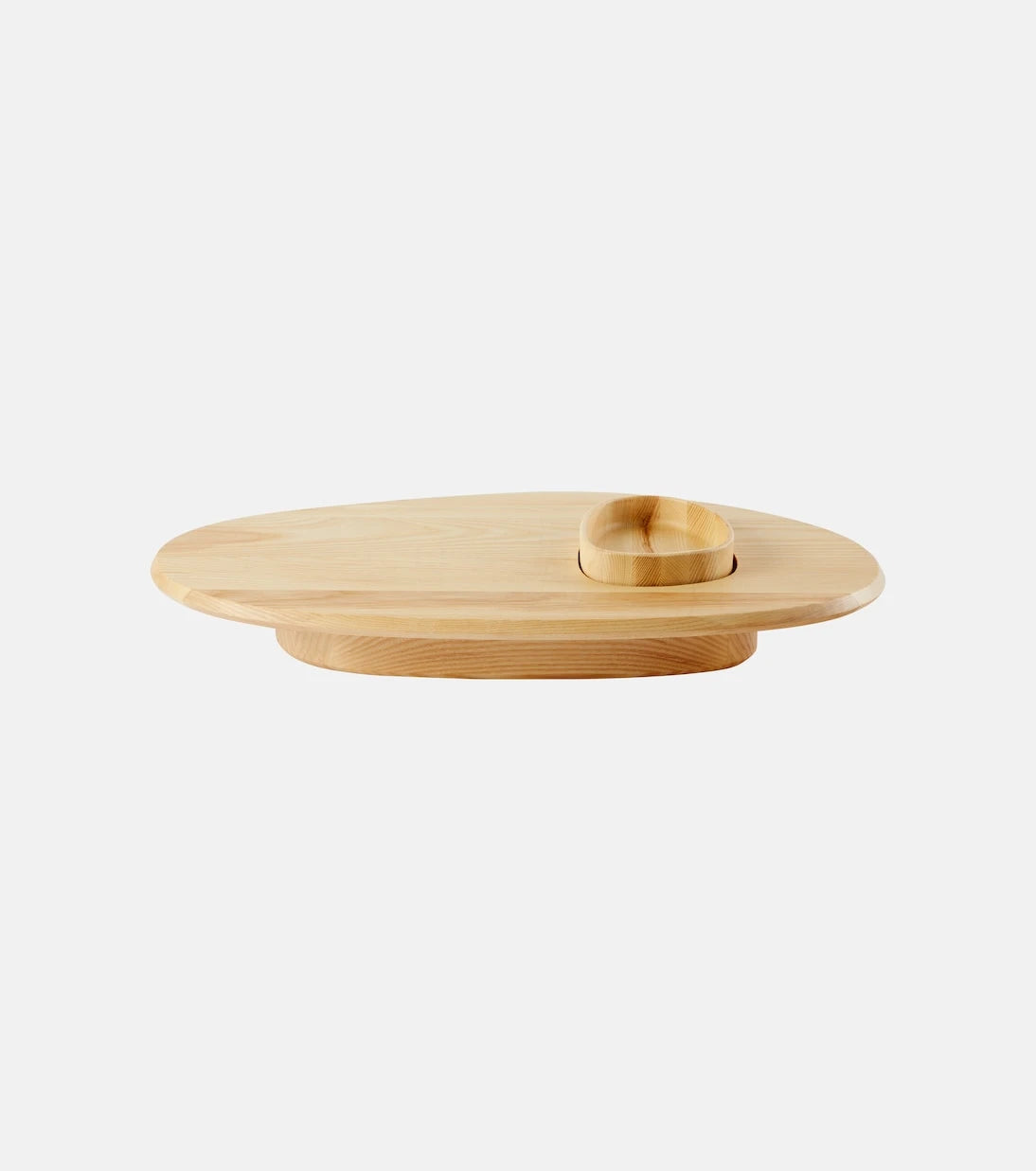 Serax - Dune wooden platter and bowl by Kelly Wearstler
