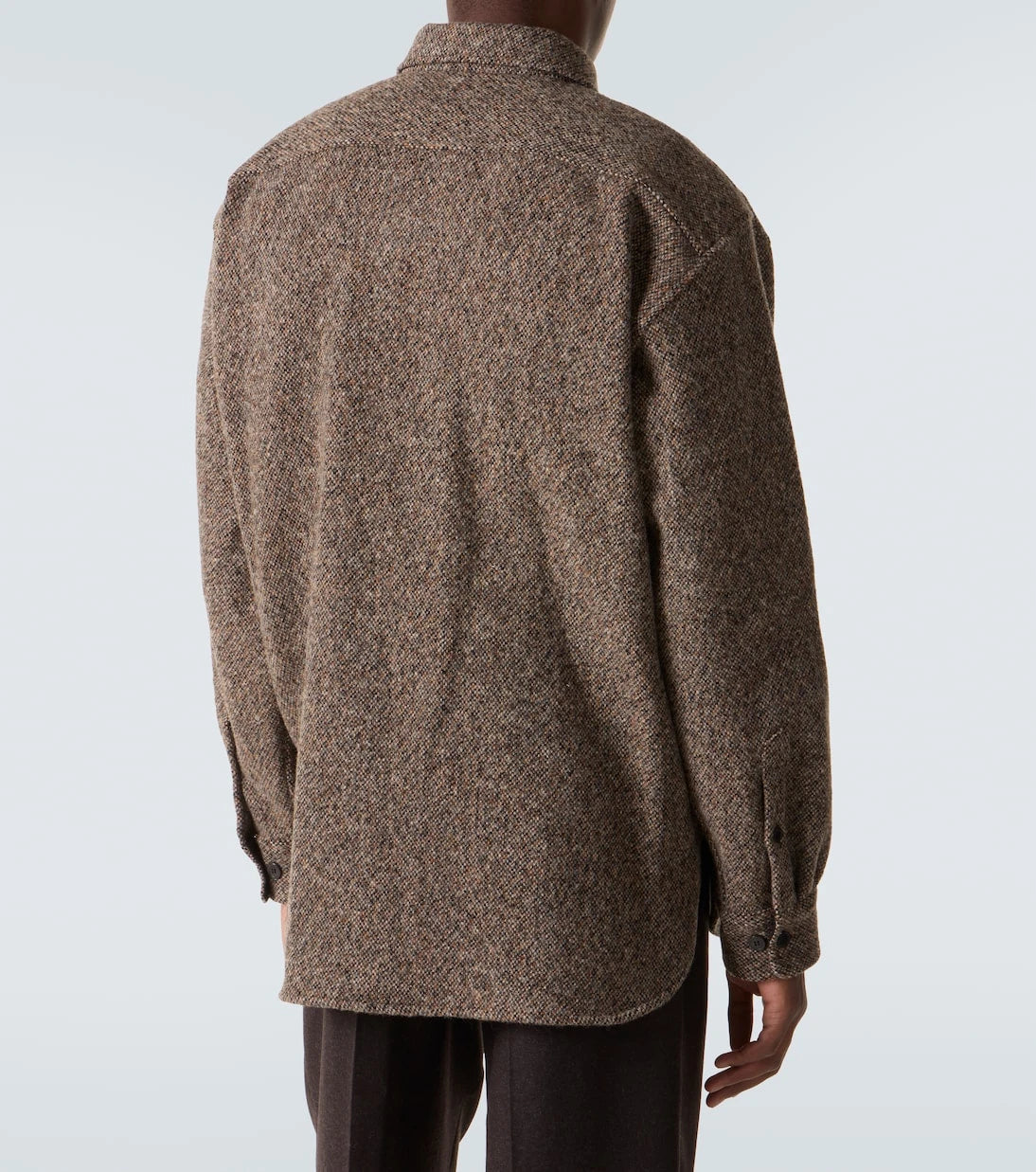 Dries Van Noten - Wool and cotton-blend tweed overshirt
