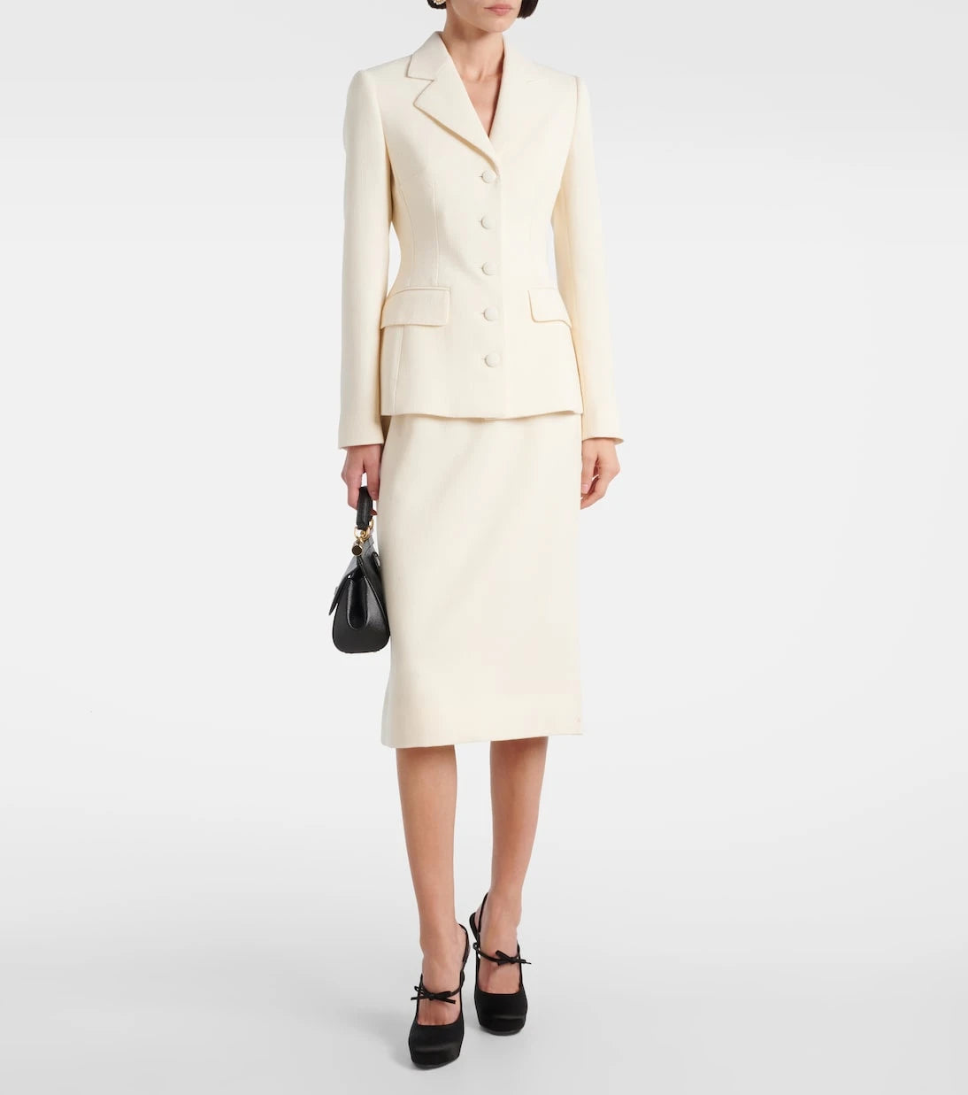 Dolce&Gabbana - Virgin wool pencil skirt