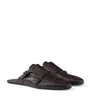 Calfskin Monk-Strap Mules