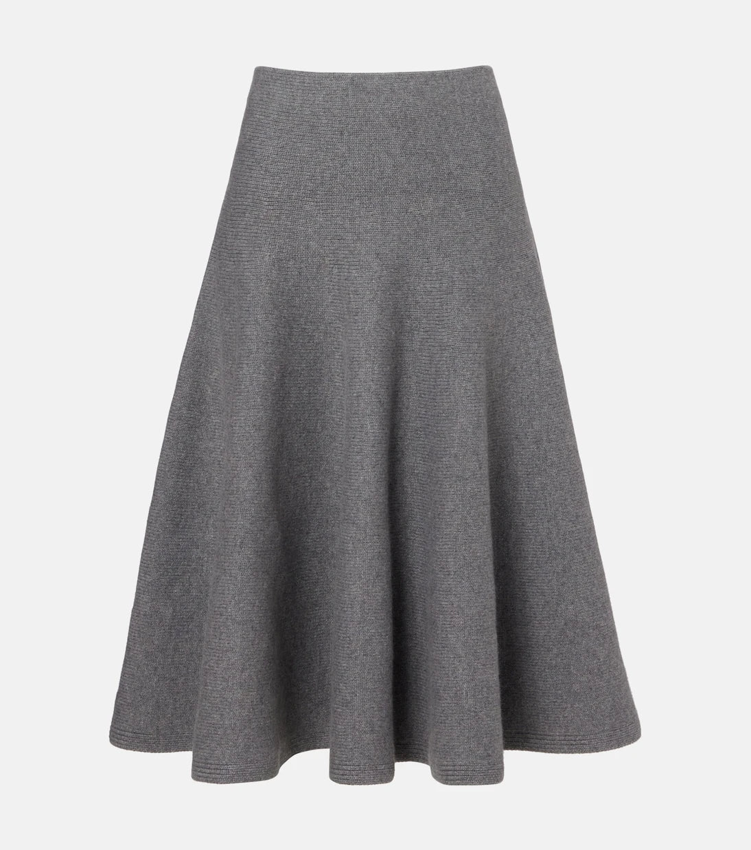 Alaïa - Cashmere-blend midi skirt