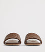 Bottega Veneta Brown Leather Parco Mules