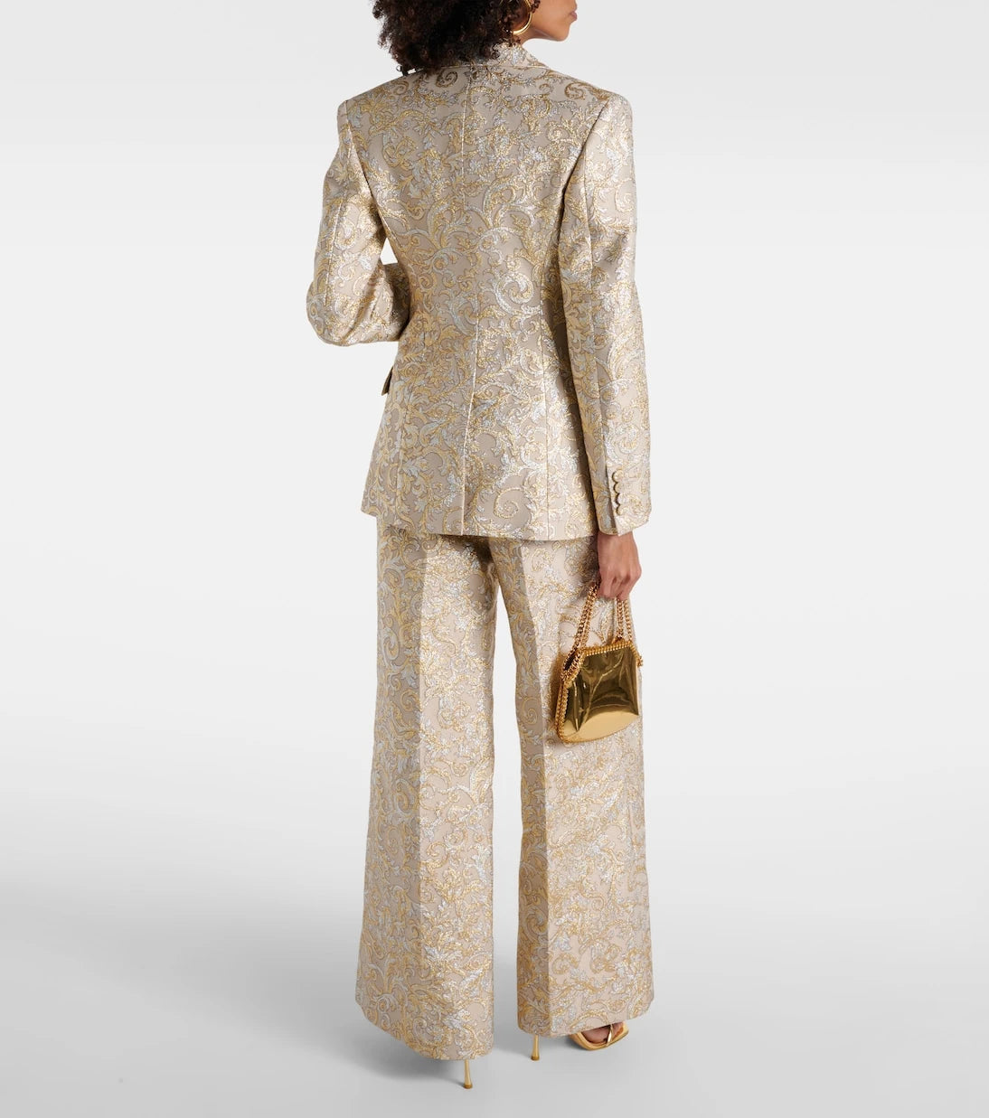 Stella McCartney - Single-breasted brocade blazer