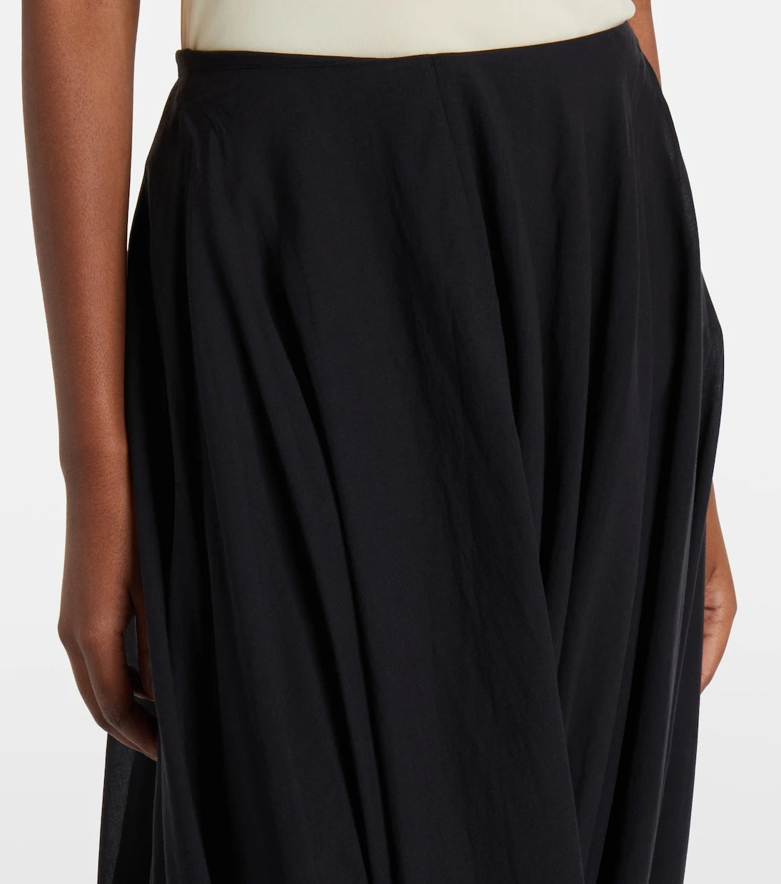 Toteme - Draped midi skirt