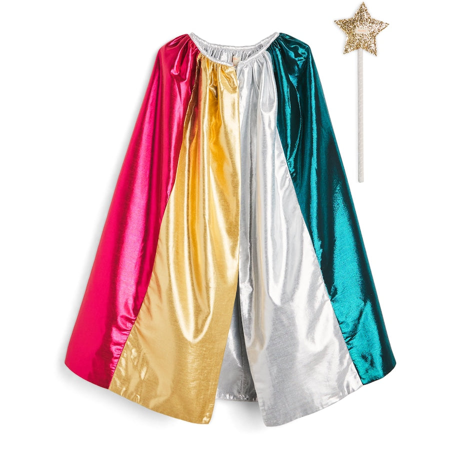 Meri Meri Rainbow Cape Costume Set