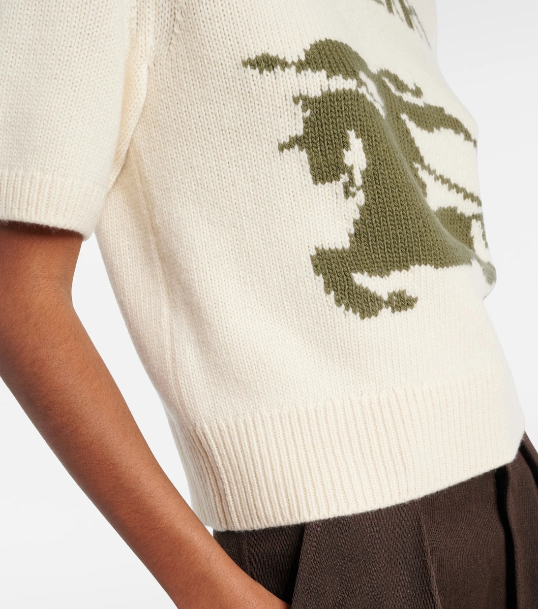 Burberry - EKD wool and cashmere sweater