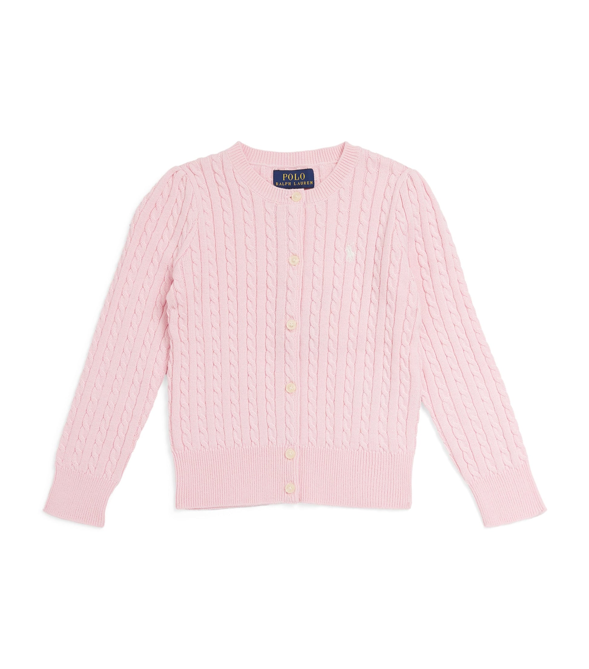 Ralph Lauren Kids Cotton Cable-Knit Cardigan (5-7 Years)