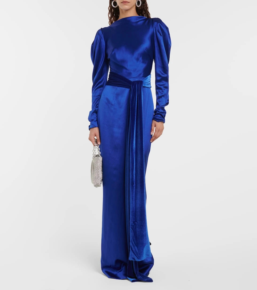 Monique Lhuillier - Silk satin gown