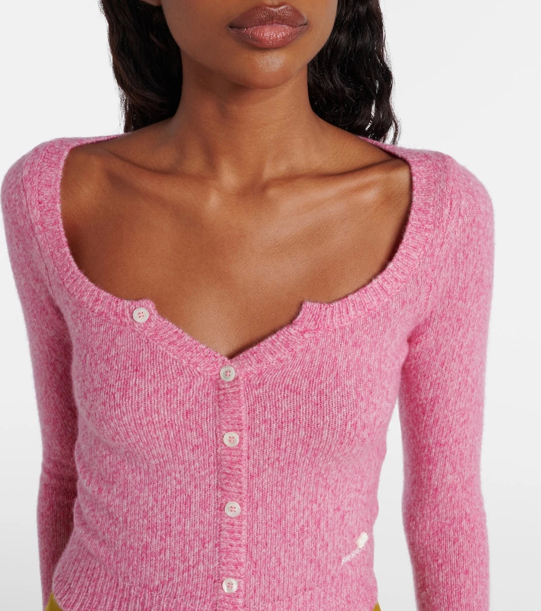 Shushu/Tong - Wool and cashmere-blend cardigan