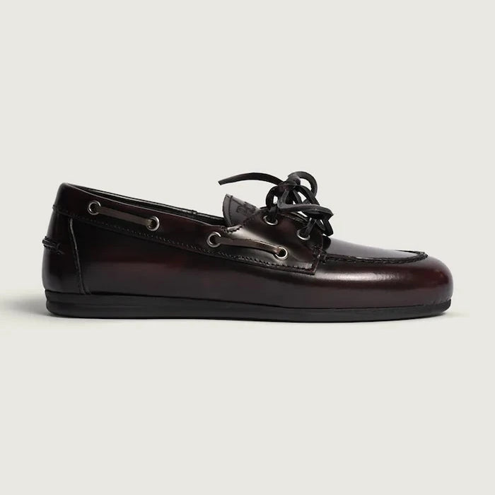 Posa Kadın Deri Boat Loafer