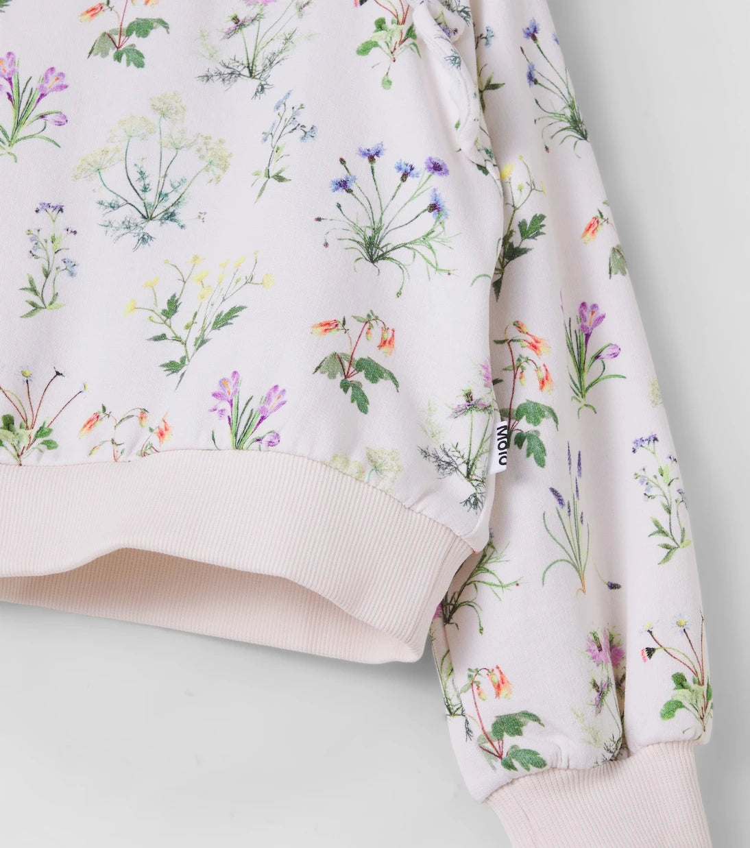 Molo - Mabel floral cotton-blend sweatshirt