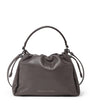 Brunello Cucinelli Brown Small Leather Mellow Bucket Bag