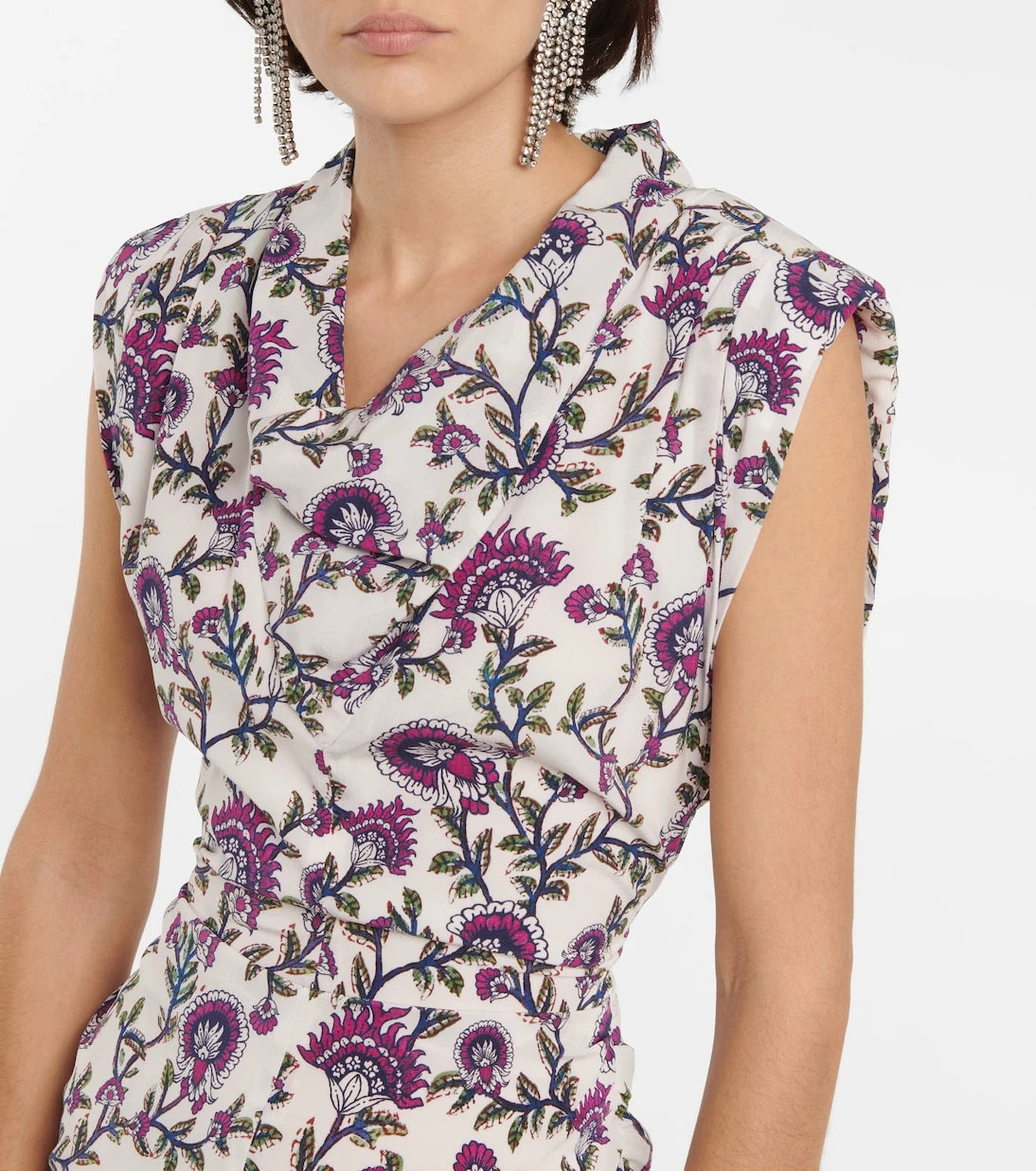 Isabel Marant - Bemaya floral silk-blend minidress