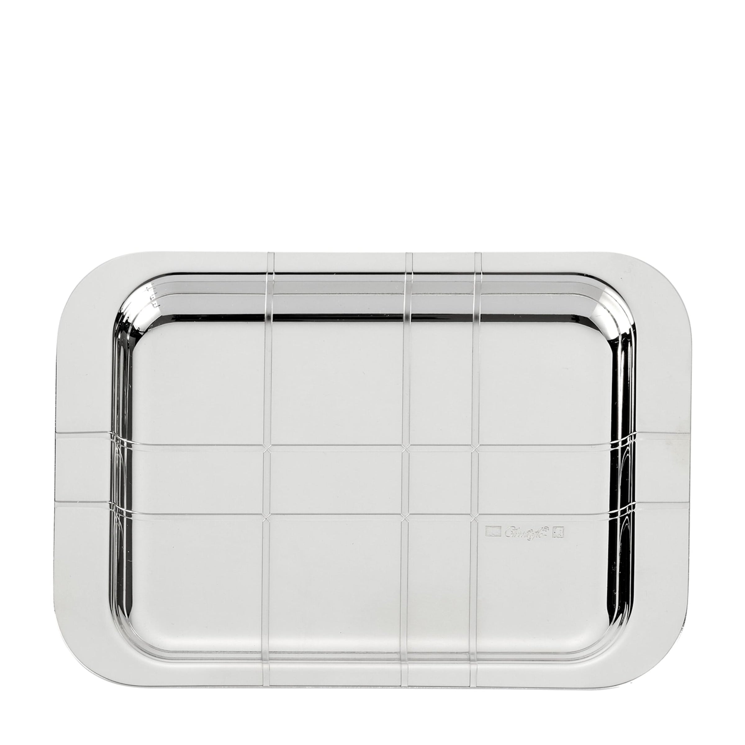 Christofle Silver-Plated Graphik Tray (15cm x 10cm)