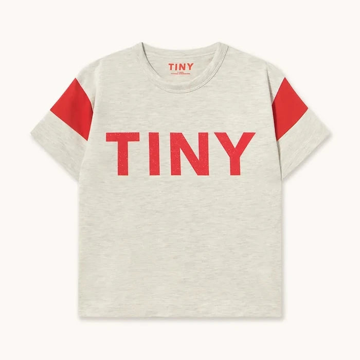 Çocuklar için pamuklu TINY LOGO COLOR BLOCK TEE
