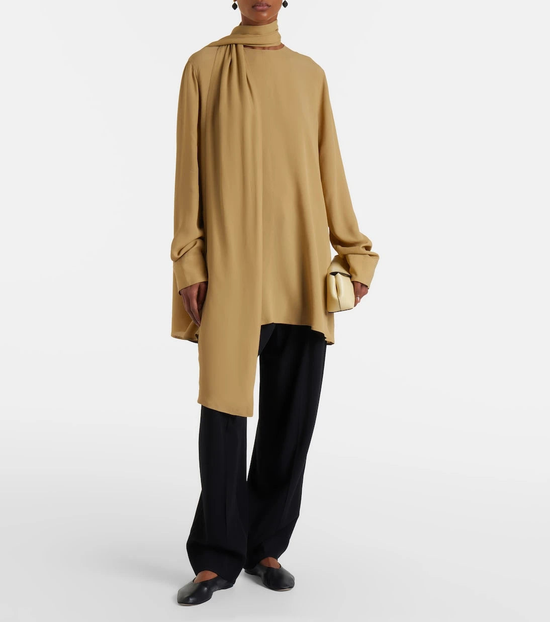 Toteme - Scarf-detail blouse
