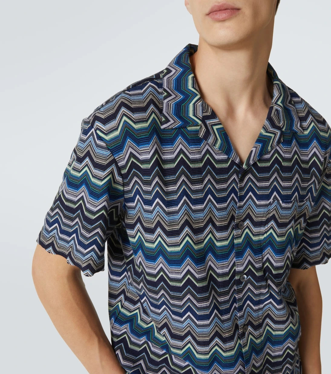 Missoni - Zigzag cotton shirt