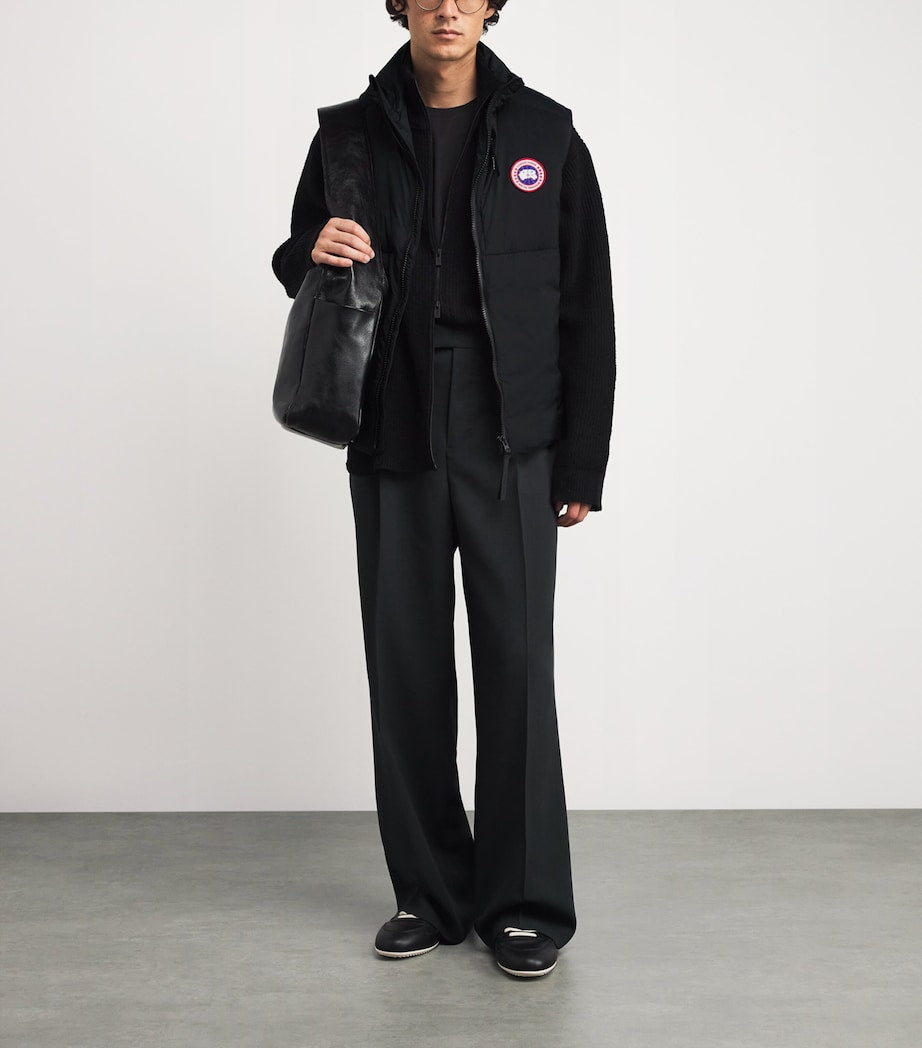 Canada Goose Black Down Water-Repellent Lodge Gilet