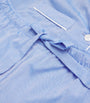 Derek Rose Blue Cotton Classic Pyjama Set