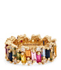Suzanne Kalan Yellow Gold, Diamond and Sapphire Shimmer Audrey Ring