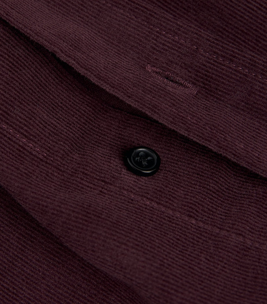 Red Mersey Corduroy Shirt