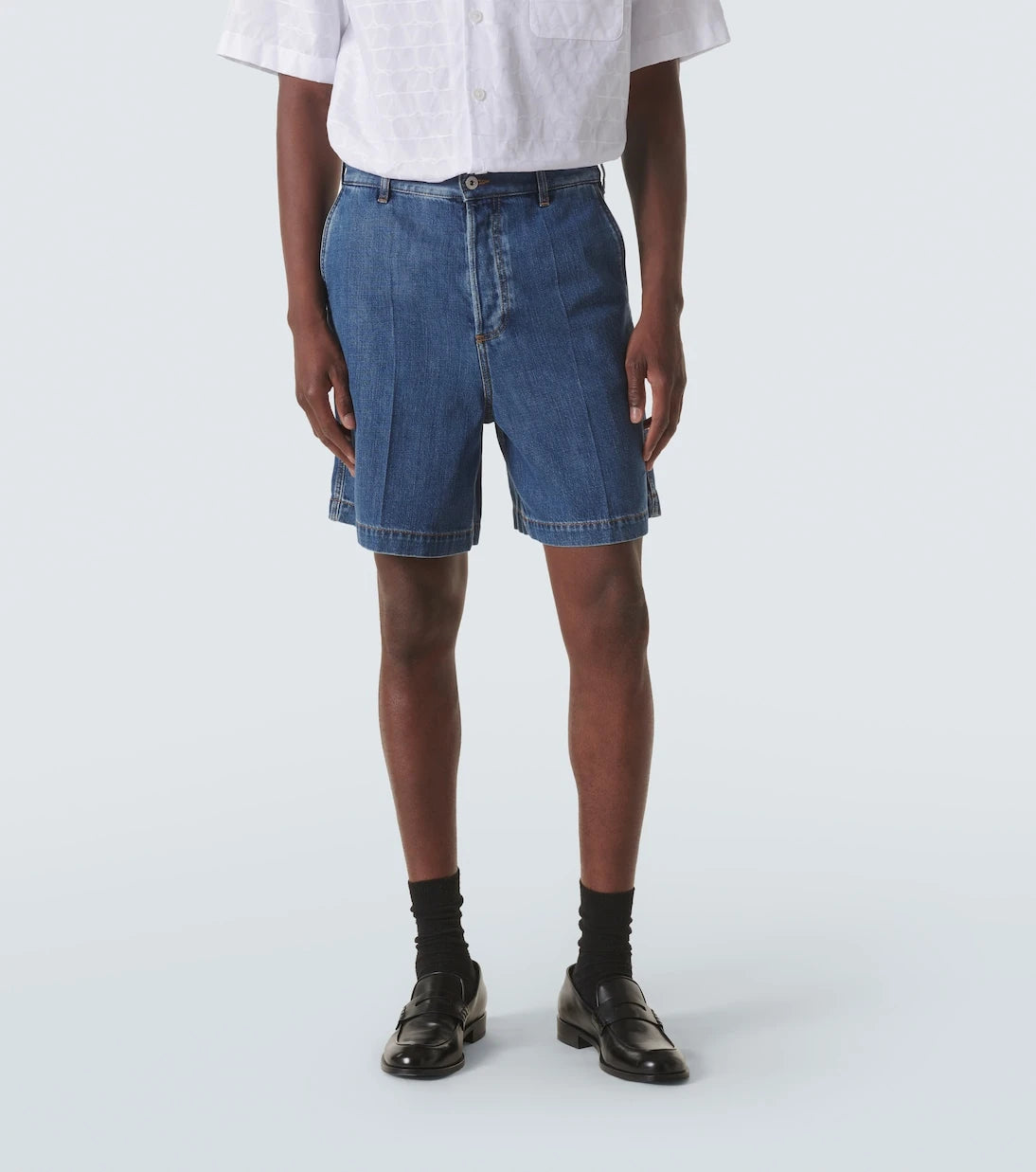 Valentino - Kot Bermuda şort