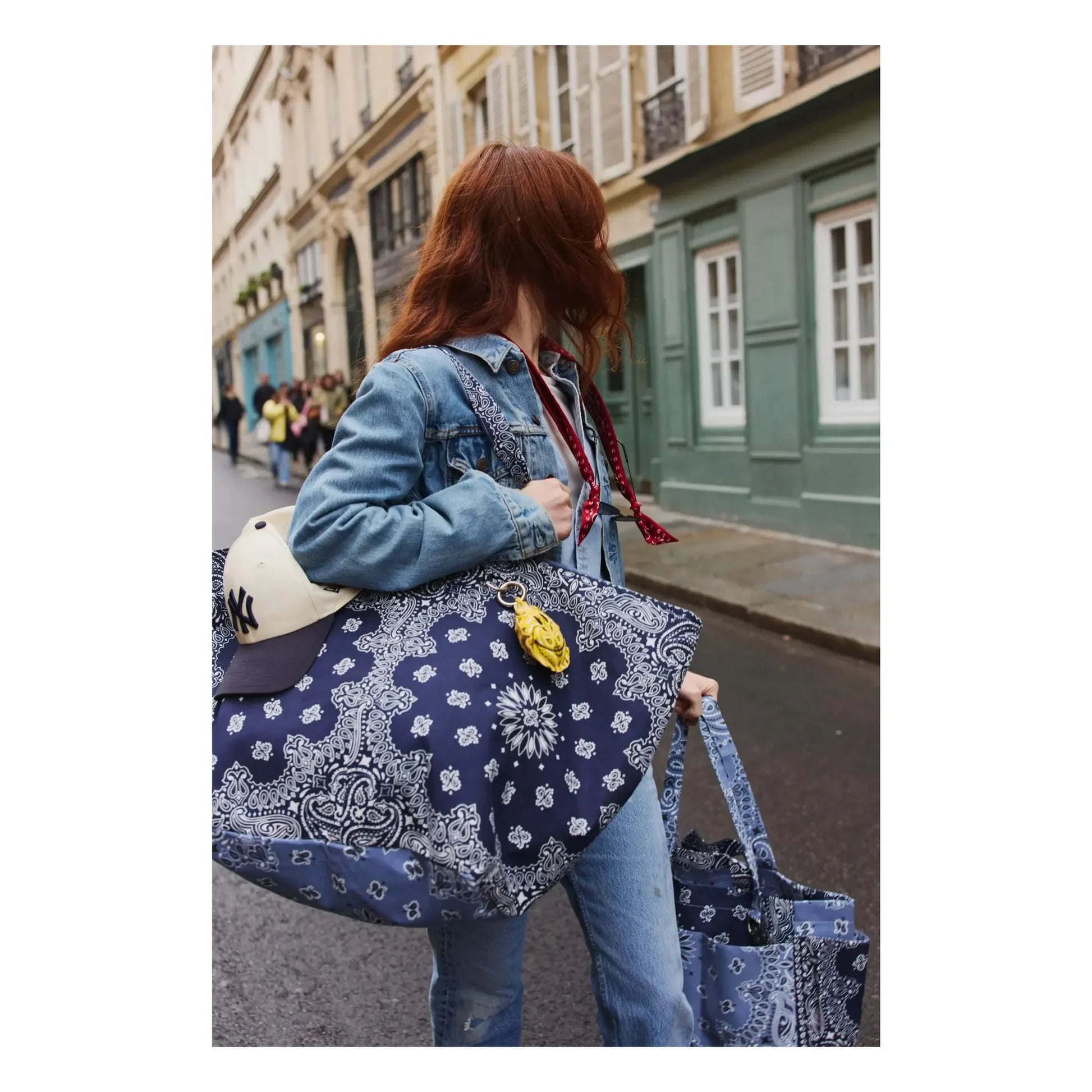 Call it by your name - Maxi Basket | Navy blue