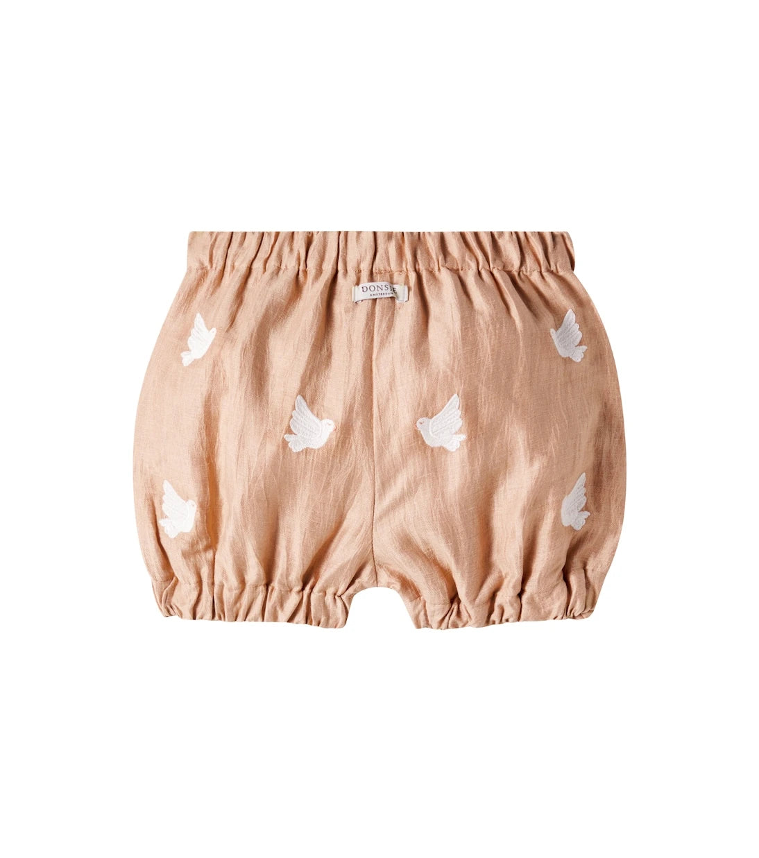 Donsje - Baby Merin embroidered hemp-blend bloomers