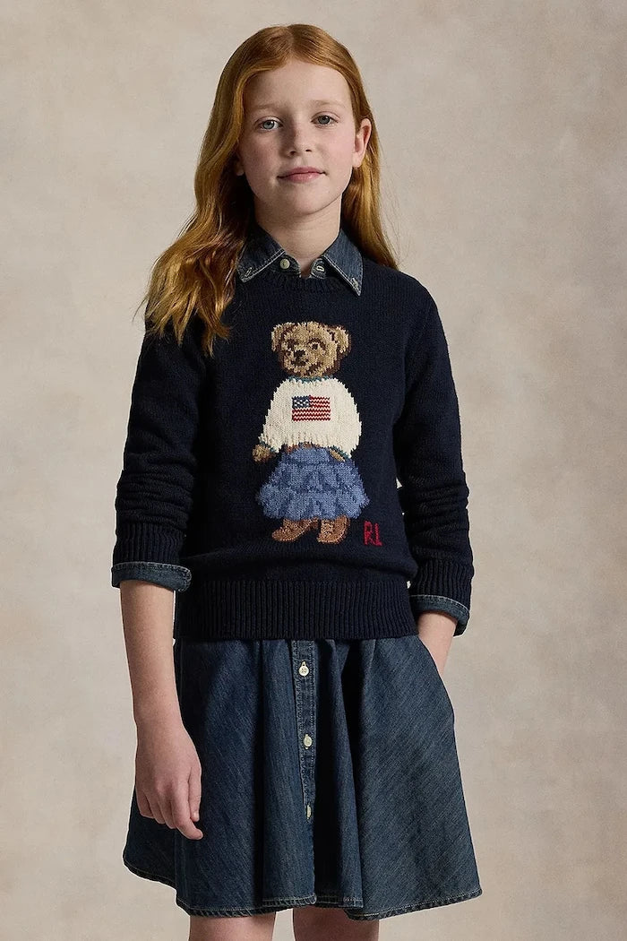 Детски памучен пуловер Polo Ralph Lauren