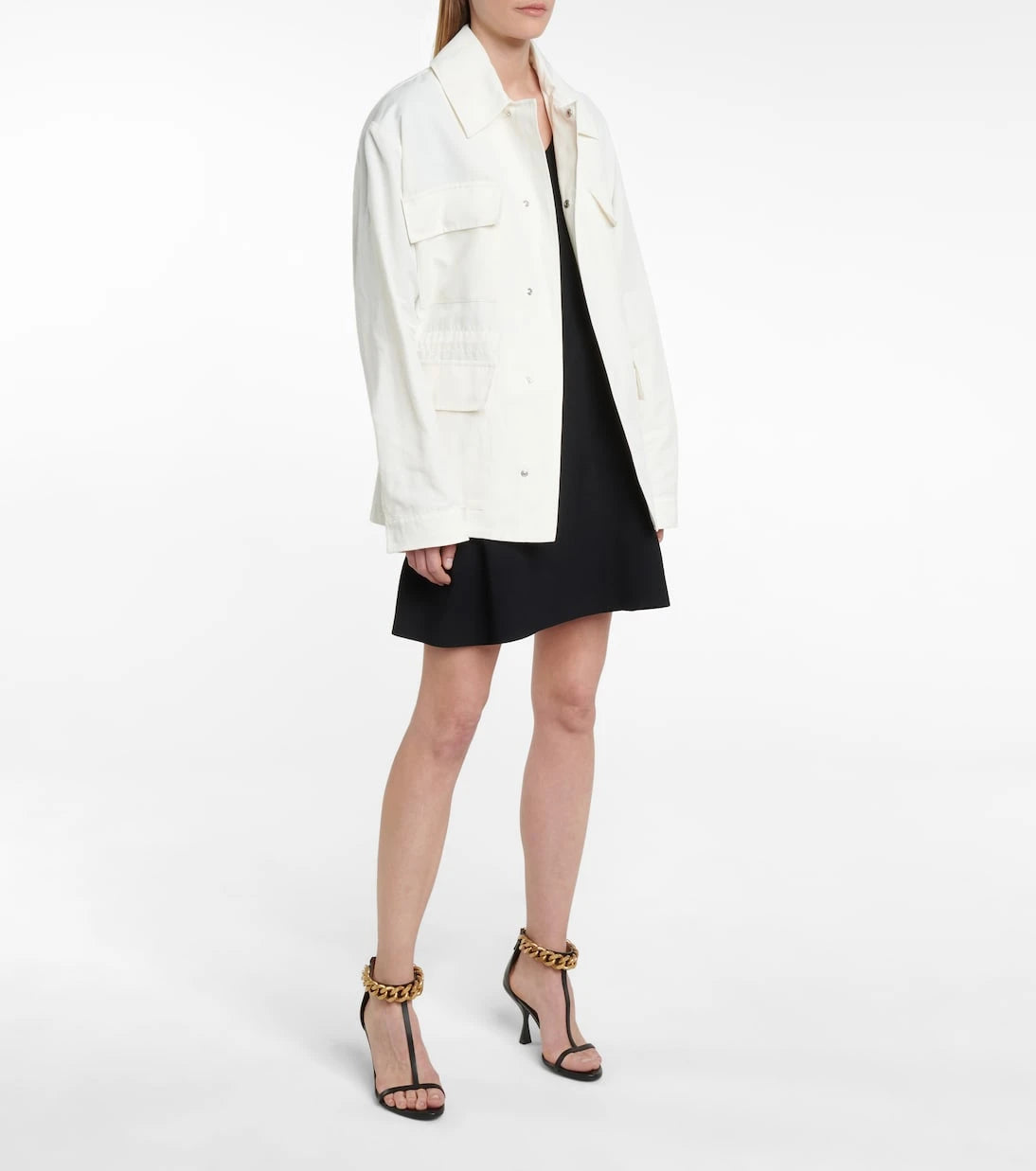 Stella McCartney - Cotton and linen-blend jacket