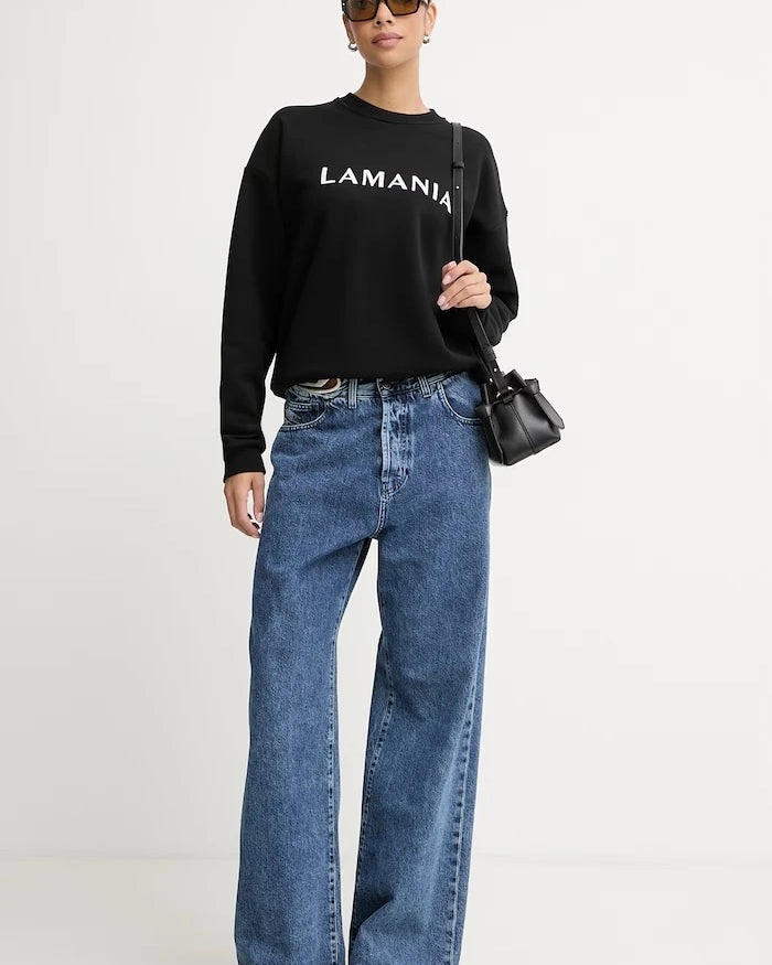 La Mania pamuklu kadın sweatshirt