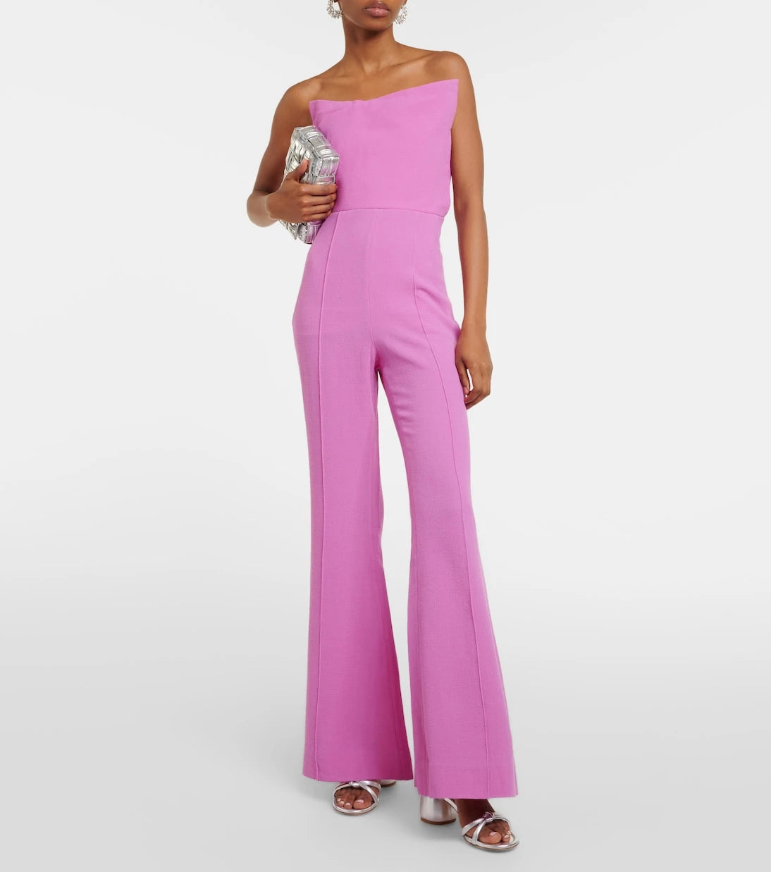 Roland Mouret - Asymmetric wool jumpsuit
