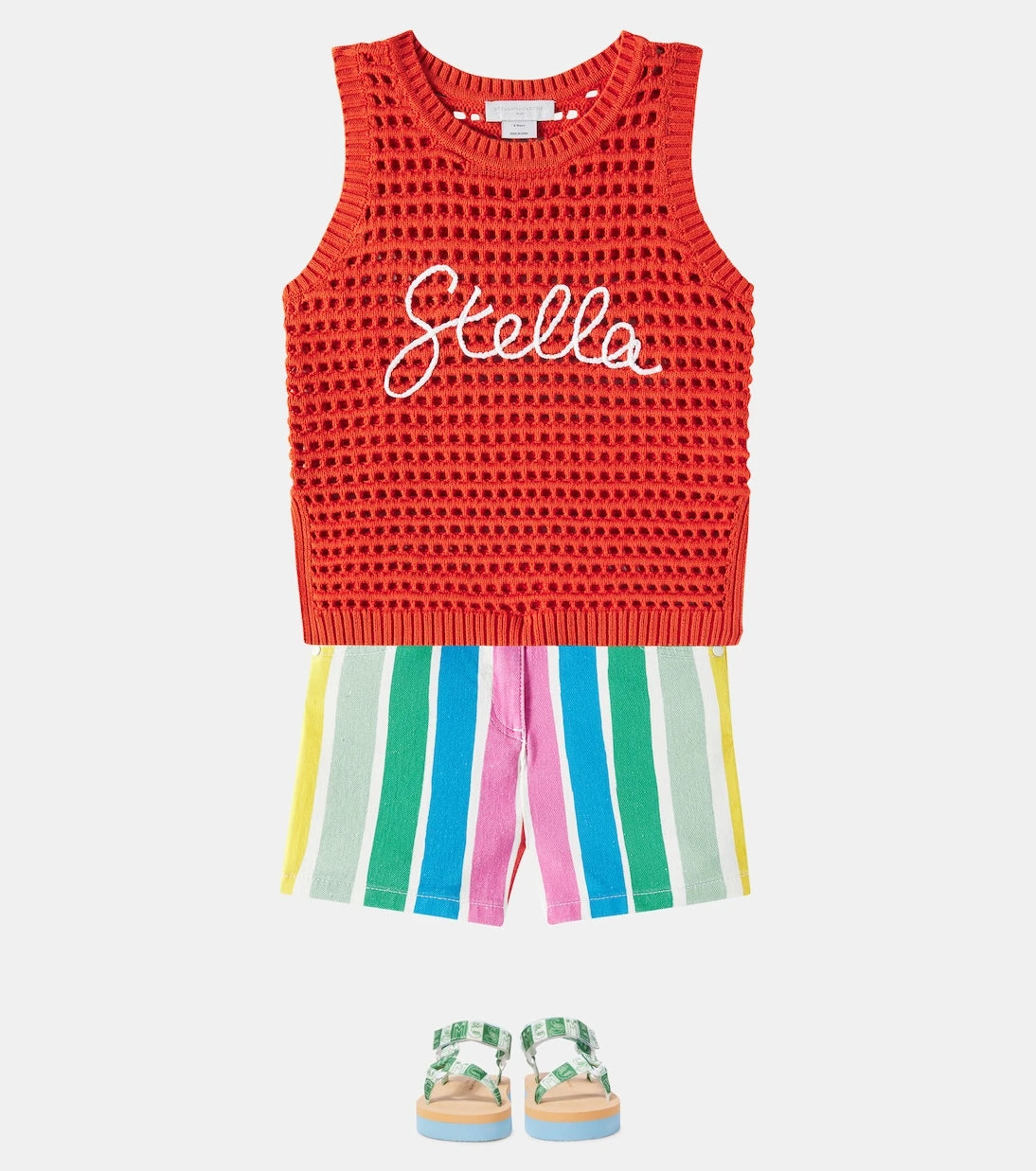 Stella McCartney Kids - Logo printed sandals