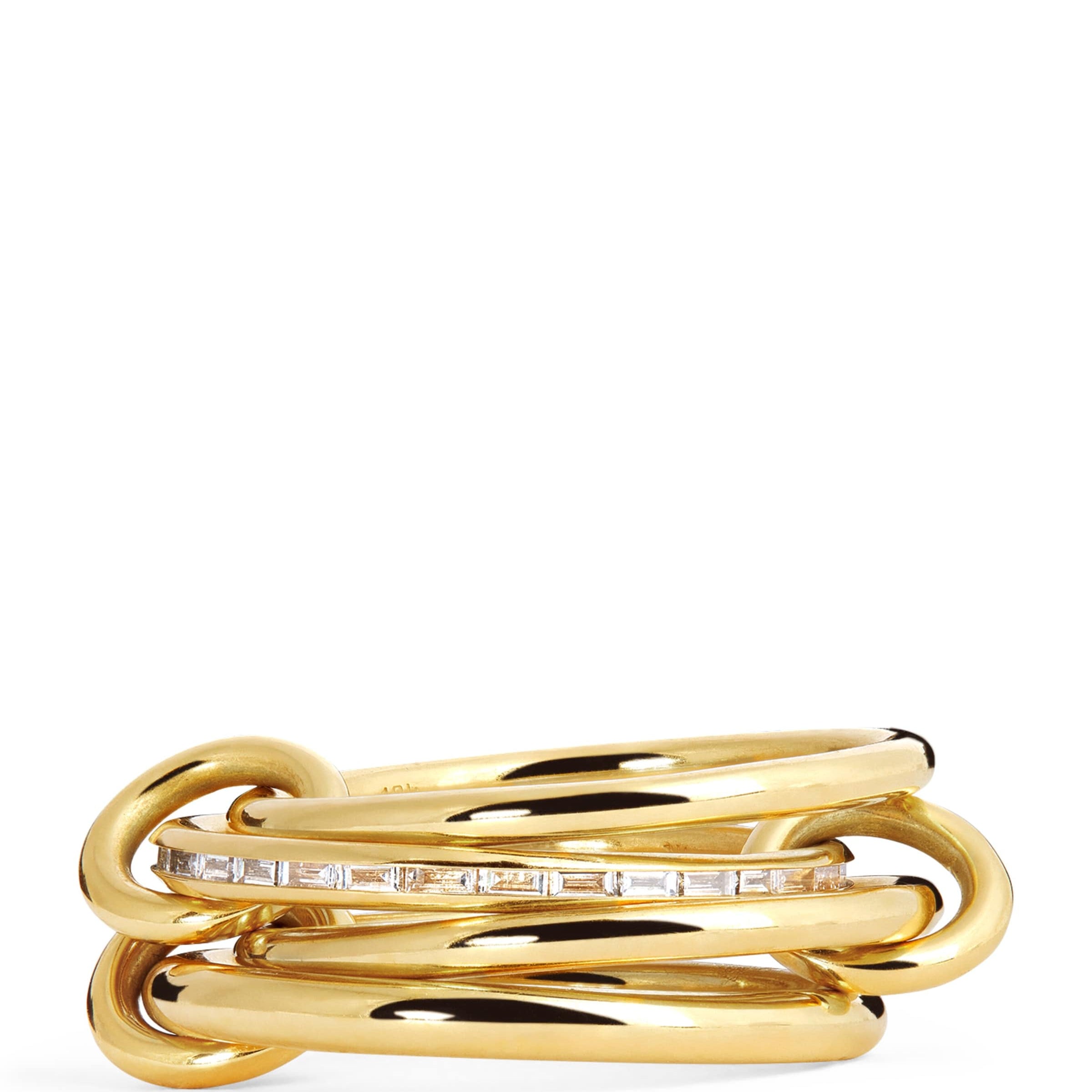 Yellow Gold and Diamond Kira Ring