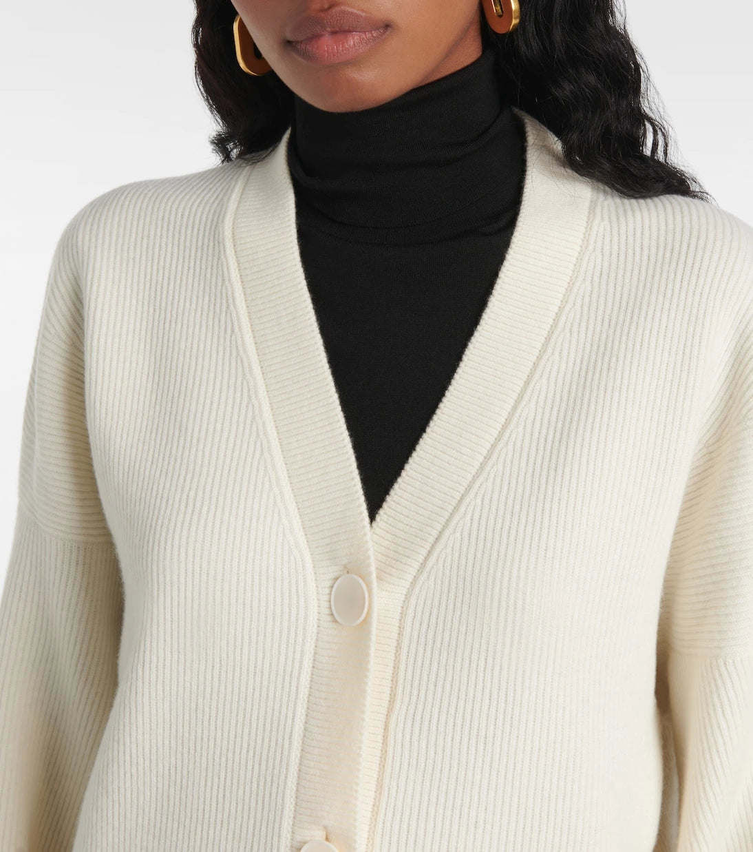 Fforme - Cody wool and cashmere cardigan