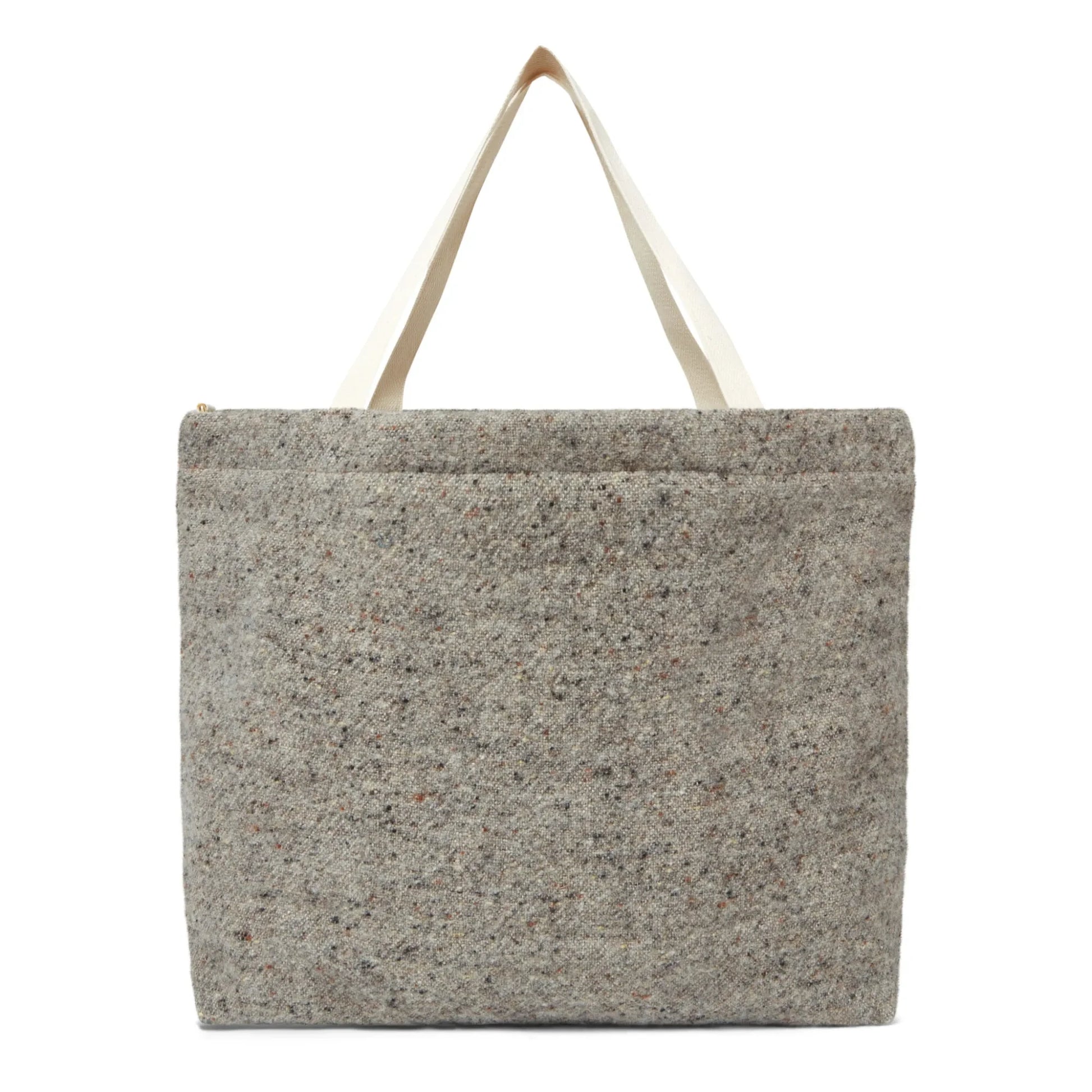 Adorna - Anna Wool and Linen Changing Bag | Heather grey