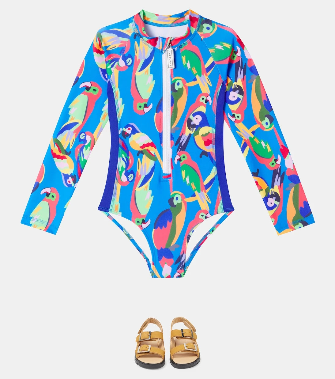 Roarsome - Squawk The Parrot rashguard swimsuit
