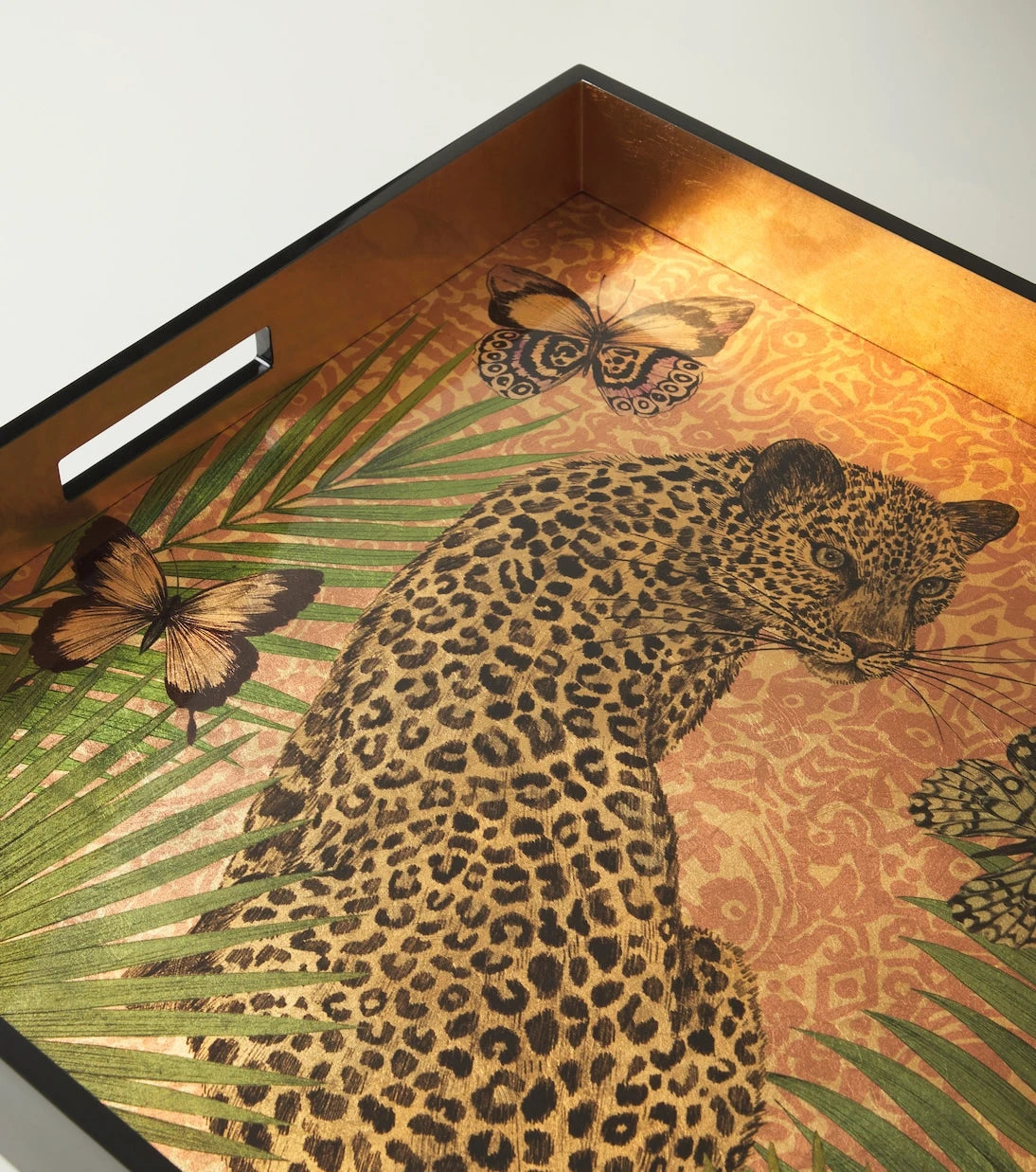 Les-Ottomans - x Matthew Williamson wood tray