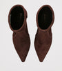 Brown Suede Naomi Ankle Boots 50