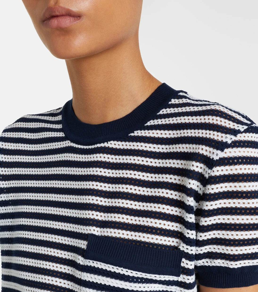 Max Mara - Striped cotton-blend jersey T-shirt