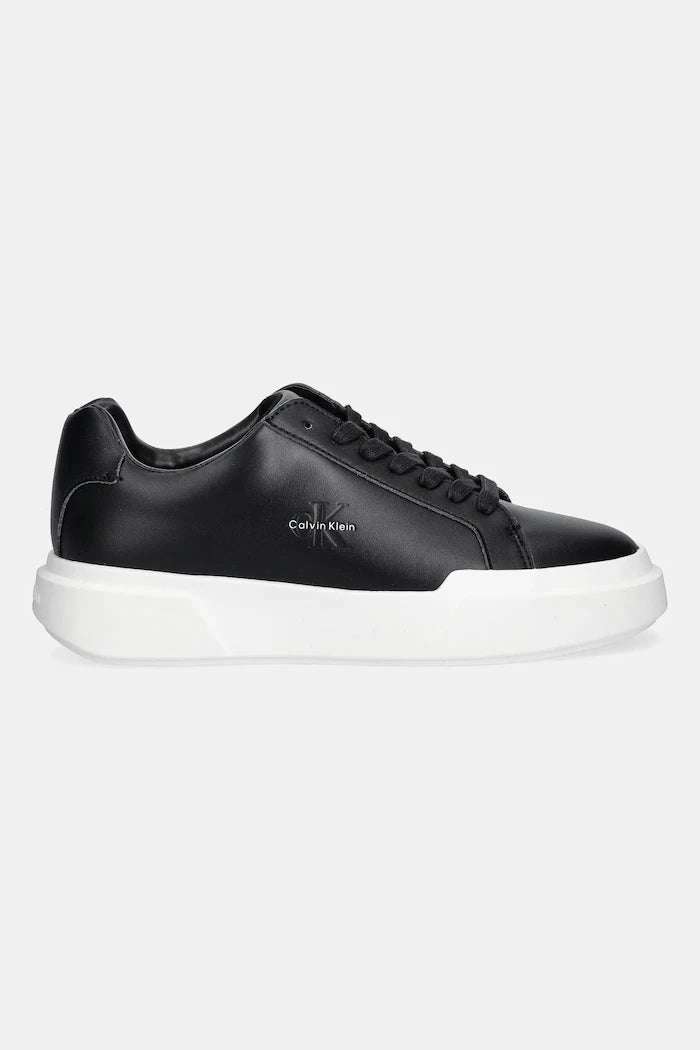 Кожени маратонки Calvin Klein CHUNKY CUPSOLE LACEUP LTH