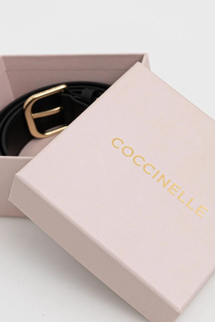 Coccinelle kadın deri kemer