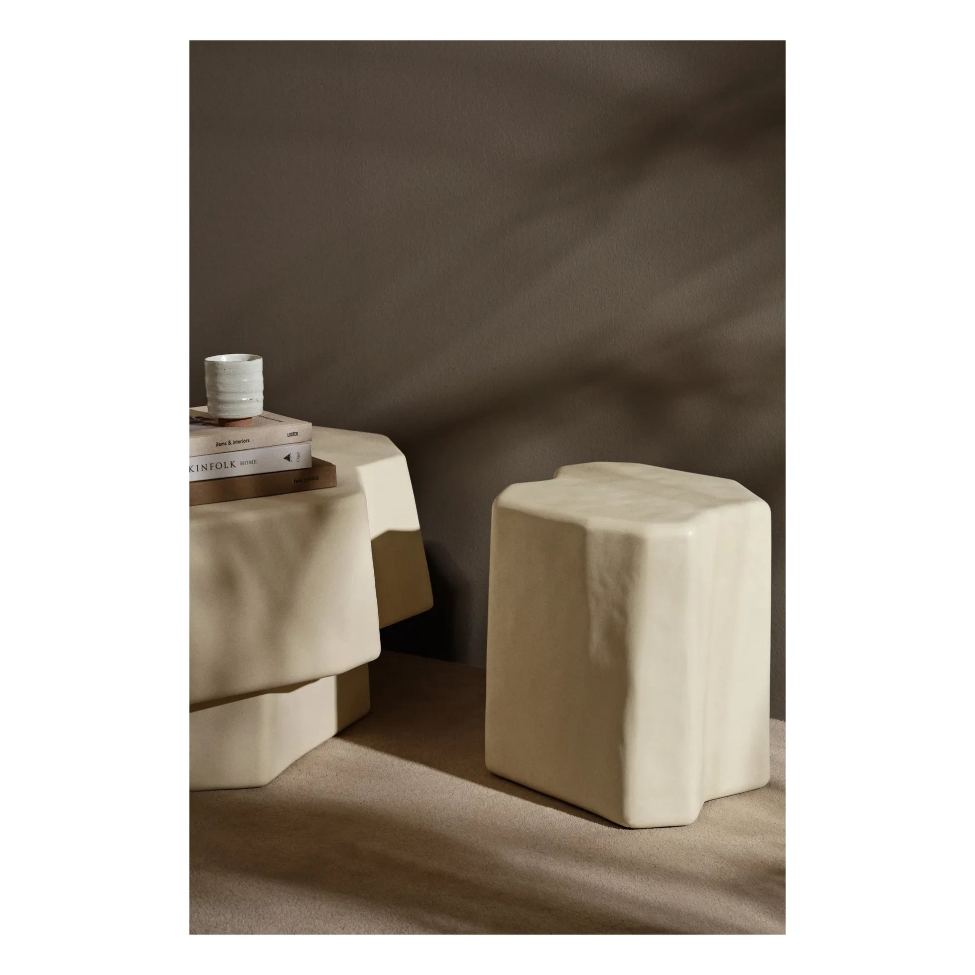 Ferm Living - Staffa stool | Ivory