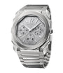 Bvlgari Stainless Steel Octo Finissimo Chronograph GMT Watch 43mm