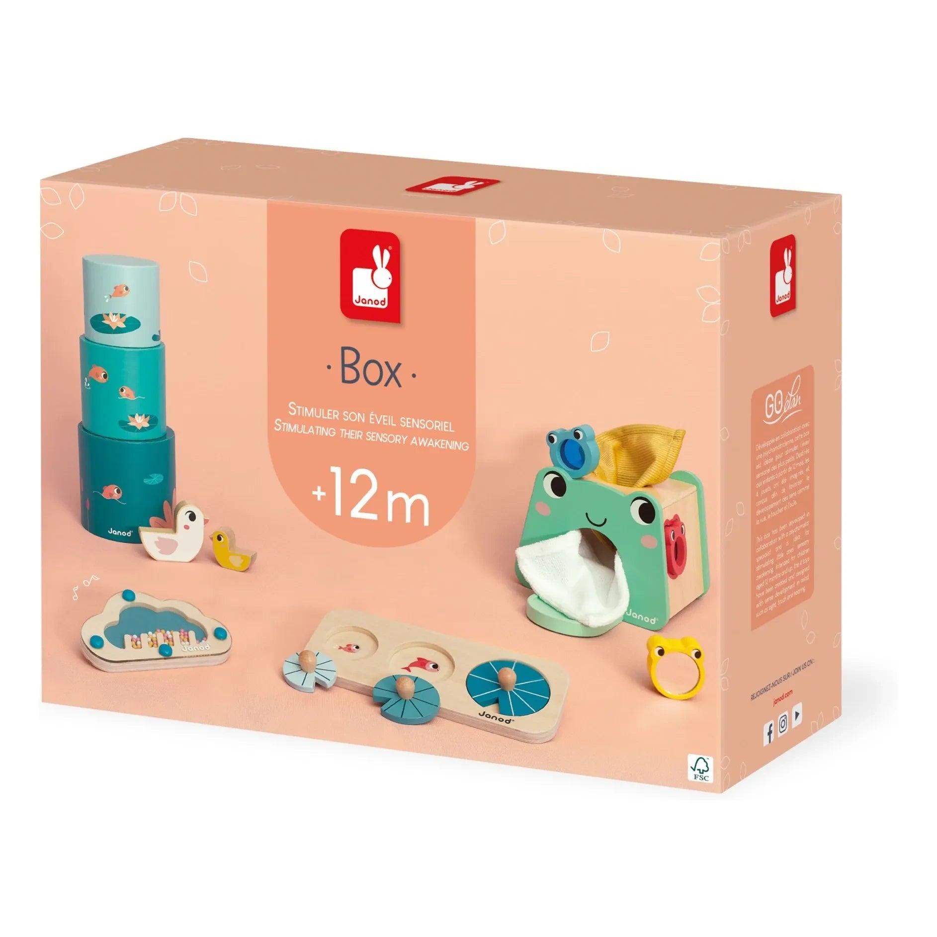 Janod - 12-month gift set