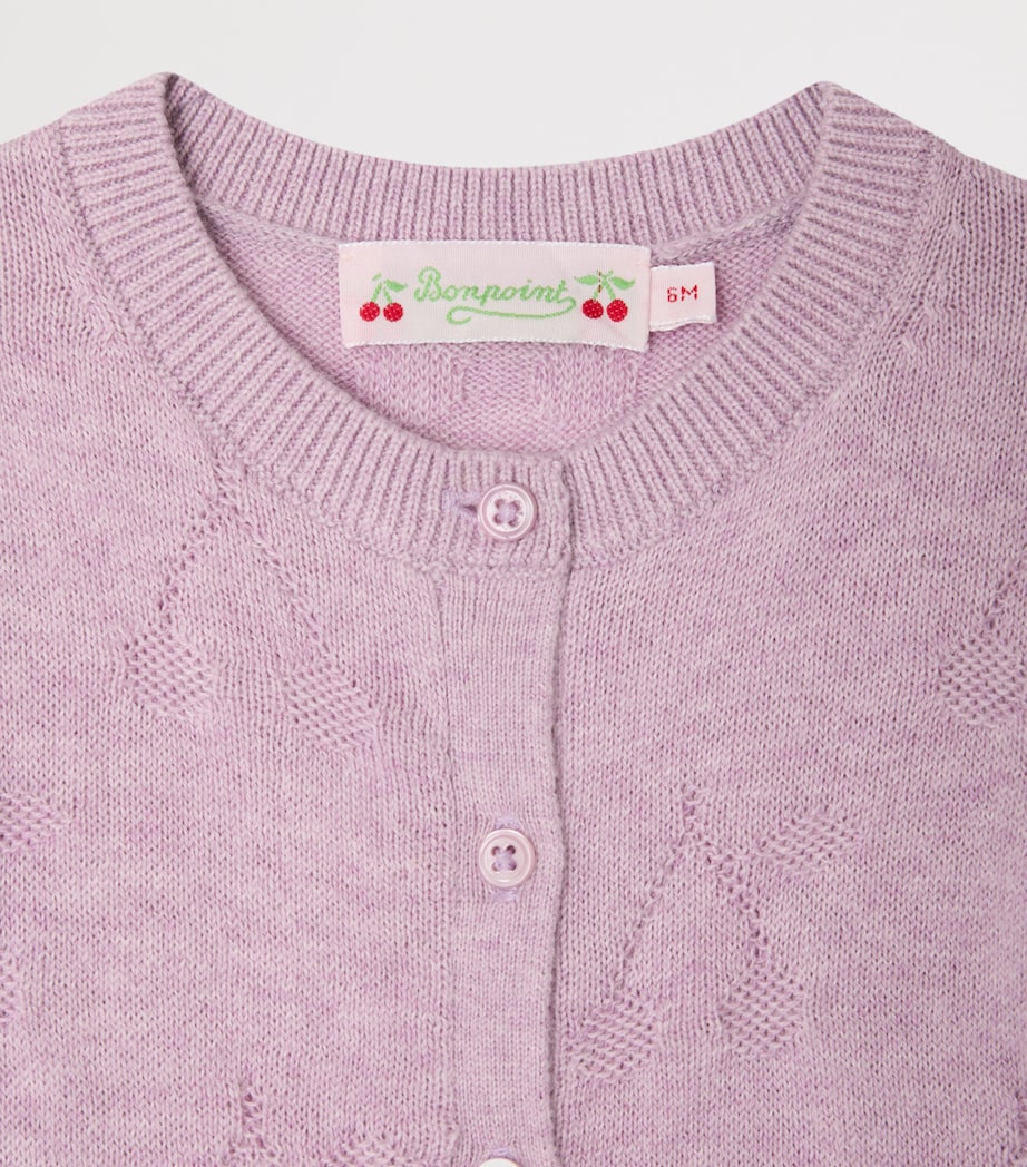 Cotton-Cashmere Teyana Cardigan (6-18 Months)